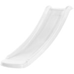 Sky120 toboggan blanc - 118 cm �l�ment compl�mentaire pour aire de jeux / maison de jeu enfant toboggan ...