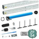 Slid'up by mantion - kit de motorisation filaire pour volet roulant 40 kg - tube zf  54 mm - 20 nm
