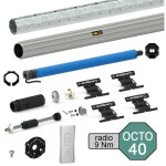 Kit de motorisation radio pour volet roulant 20 kg - tube octo ø 40 mm - 9 nm Kit de motorisation radio pour volet roulant 20 kg - tube octo ø 40 mm - 9 nm