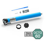 Moteur filaire  45 mm pour volet roulant 40 kg - 20 nm