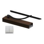 Slid'up by mantion - motorisation pour volet 1 battant slid'up wineo filaire - baie 400 � 800 mm - brun ...