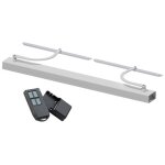 Slid'up by mantion - motorisation pour volet 2 battants slid'up wineo radio - baie 1500  2500 mm - blanc ...