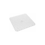 Kiamami valentina - slip mat douche mod�le geo 53x53 cm blanc