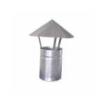 Chemine fixe tle galvanise cm 20