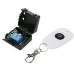 Smart home 433mhz dc 12v 1ch telecommande sans fil relais recepteur emetteur telecommande universelle ...