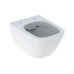 Geberit - smyle square - wc suspendu, rimfree, blanc 500. 379. 01. 1