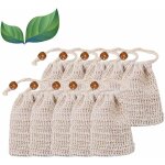 Soap bags 10 sachets de savon naturel avec poche de rangement pour savon moussant pour savon moussant, ...