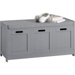 Sobuy - meuble chaussures rangement chaussures banc d'entrée - 2 portes, 1 cube de rangement avec coussin ... Sobuy - meuble chaussures rangement chaussures banc d'entrée - 2 portes, 1 cube de rangement avec coussin ...