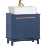Sobuy bzr113 - b meuble sous - lavabo, meuble sous - vasque � 2 portes, meuble de rangement de salle ...