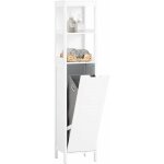 Sobuy - bzr123 - w meuble colonne de salle de bain, armoire toilette haute, meuble salle de bain placard ...