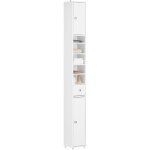 Sobuy - meuble colonne salle de bain / wc compact 20x20x180cm avec tiroir, 4 Étagères réglables, gain ... Sobuy - meuble colonne salle de bain / wc compact 20x20x180cm avec tiroir, 4 Étagères réglables, gain ...