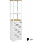 Sobuy - bzr43 - w meuble colonne de salle de bain armoire haute meuble de rangement