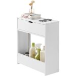 Sobuy - bzr48 - w support papier toilette, armoire toilettes wc, meuble de salle de bain, armoire de ...