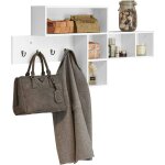 Sobuy fhk17 - w portemanteau tagre murale meuble d?entre patres tagre suspendue vestiaire avec ...