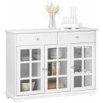 Fsb77 - w buffet bas, commode armoire de rangement, placard de cuisine, meuble de rangement pour cuisine ...