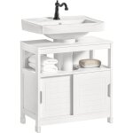 Meuble sous lavabo meuble sous vier meuble de salle, sobuy frg128 - ii - w