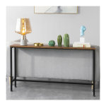 Sobuy - table console table d'appoint bout de canap� table d'entr�e cadre et 4 pieds en fer, fsb19 - ...
