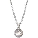 Crea - soccer / basketball / rugby / necklace stainless steel / 18k steel gold