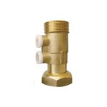 Clapet antipollution - ea25 - corps laiton - avec bossage - m�le femelle - 3 / 4 socla 149b2111