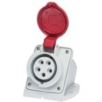 Ide - socle de prise femelle 3p + n + t 16a �tanche ip44 ou ip67 - �tanche ip67 ou ip44 - ip44 - socle ...