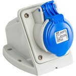 Ide - socle de prise femelle cee 2p + t 16a �tanche ip44 ou ip67 - �tanche ip67 ou ip44 - ip44 - prise ...