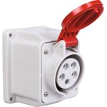 Socle de prise en saillie  10 protge gewiss 16 a - 400 v