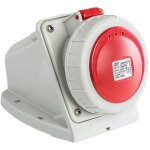 Socle de prise ttrapolaire 16a 3p + n + t - montage mural - tanche ip67 - ide