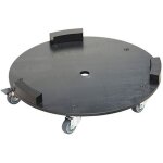 Rossignol - socle à roulettes pour poubelle alimentaire pratik 100 litres Rossignol - socle à roulettes pour poubelle alimentaire pratik 100 litres