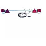 Sodiflash - rampe d'�clairage 12 volts t�lescopique de - 1, 3 � 2, 1 mtrs - c�ble 7, 5m 16127