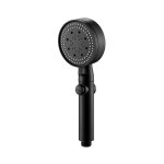 Pommeau de douche conomie d'eau noir 5 modes rglable douche haute pression une touche arrt massage ...