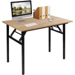 Soges - bureau pliant bureau informatique table d'ordinateur pliable bureau poste de travail en bois ... Soges - bureau pliant bureau informatique table d'ordinateur pliable bureau poste de travail en bois ...