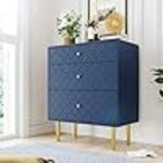 Soges commode � 3 tiroirs, meuble de rangement moderne, armoire � tiroirs, table console, table appoint ...