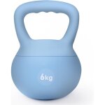 Soges halt�re kettlebell poids kettlebell souple silencieux pour fitness et musculation � domicile, 6kg, ...