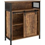 Soges meuble de rangement , buffet de rangement avec portes coulissantes, bar  caf industriel avec ...