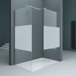Pare douche cabine de douche 80x90cm montage rversible bremen 01ms - t avec 2 lments verre esg transparent ...