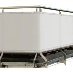 Sol royal ? brise vue balcon 300x90cm ? 100% polyester ? protection uv 85% ? imperm�able et r�sistant ...