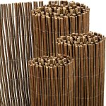 Canisse en osier brise - vue balcon solvision w79 160cm, 500cm - sol royal Canisse en osier brise - vue balcon solvision w79 160cm, 500cm - sol royal