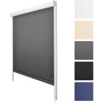 Sol royal - k24 store droit � cassette thermique anthrazit, 175x60x4. 2 cm