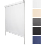 Sol royal - k24 store droit � cassette thermique blanc, 175x100x4. 2 cm