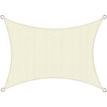 Sol royal - voile d'ombrage solvision poly�thyl�ne (pehd) avec stabilisant anti - uv creme, 400x300 cm ...
