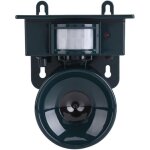 Solaire r�pulsif chat ultrason les lumi�res clignotantes de led et le bruit d'alarme ext�rieur pour repousser ...
