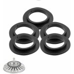 Soleil - lot de 5 joints d'étanchéité pour bonde de baignoire, lavabo, lavabo de salle de bain, joint ... Soleil - lot de 5 joints d'étanchéité pour bonde de baignoire, lavabo, lavabo de salle de bain, joint ...