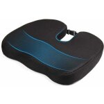 Soleil - coussin coccyx, coussin de sige orthopdique en mousse  mmoire de forme, noir