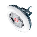 Lifcausal ventilateur plafonnier led 2 en 1 avec crochet magnétique pour camping, bureau, voiture et ... Lifcausal ventilateur plafonnier led 2 en 1 avec crochet magnétique pour camping, bureau, voiture et ...