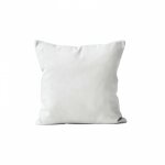 Housse de coussin 60x60 cm alix blanc, par soleil d'ocre