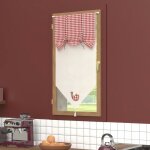 Brise bise coton 45x90 cm paulette, par soleil d'ocre