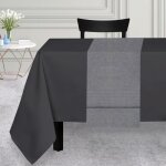 Chemin de table 40x160 cm venise gris, par soleil d'ocre