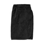 Paro de bain en coton 82x160 cm lagune noir, par soleil d'ocre