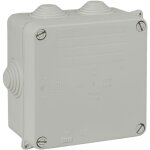 Solera - boîte de dérivation carrée ip55 7 entrées - 100 x 100 x 55 mm Solera - boîte de dérivation carrée ip55 7 entrées - 100 x 100 x 55 mm