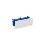 Bote de raccordement cloison creuse encastrable pour tube 25mm avec cache aveugle ip20 42x18x6, 4cm ...